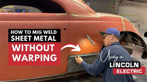 welding sheet metal without warping